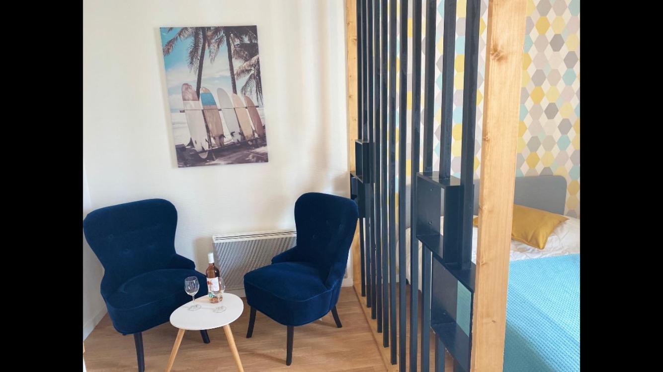 レ・サ​​ーブル・ドロンヌMa Location Sablaise - Appart' Olonaアパートメント 部屋 写真